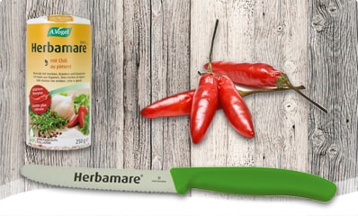 Herbamare Spicy Wettbewerb Schweiz